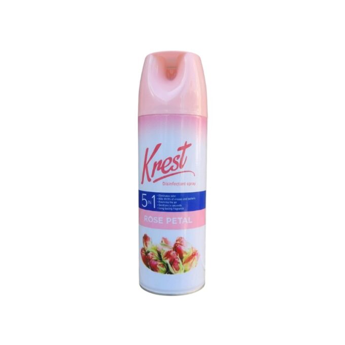 Krest Rose Petal Disinfectant Spray 330 grams | HOSPECO