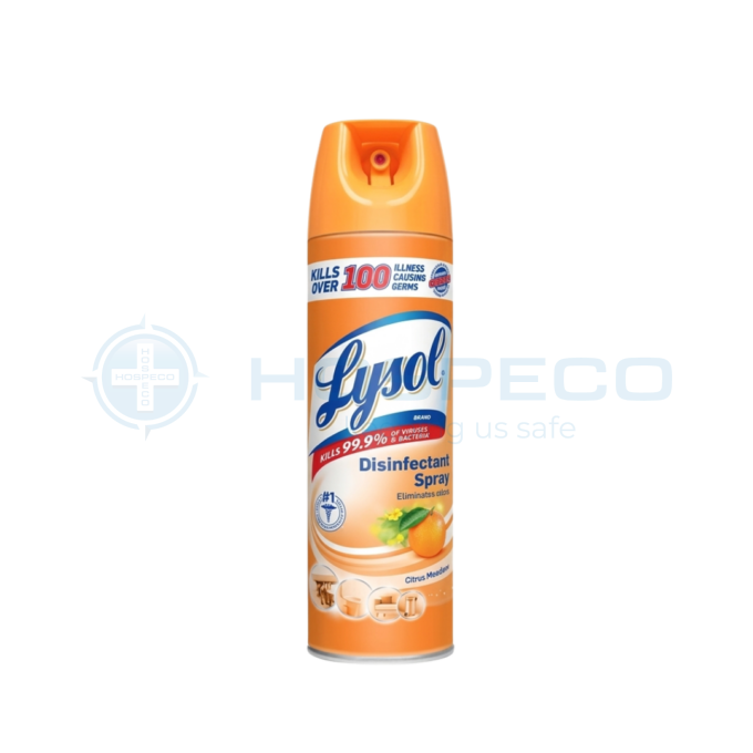 Lysol Disinfectant Spray Citrus Meadow 340 grams | HOSPECO