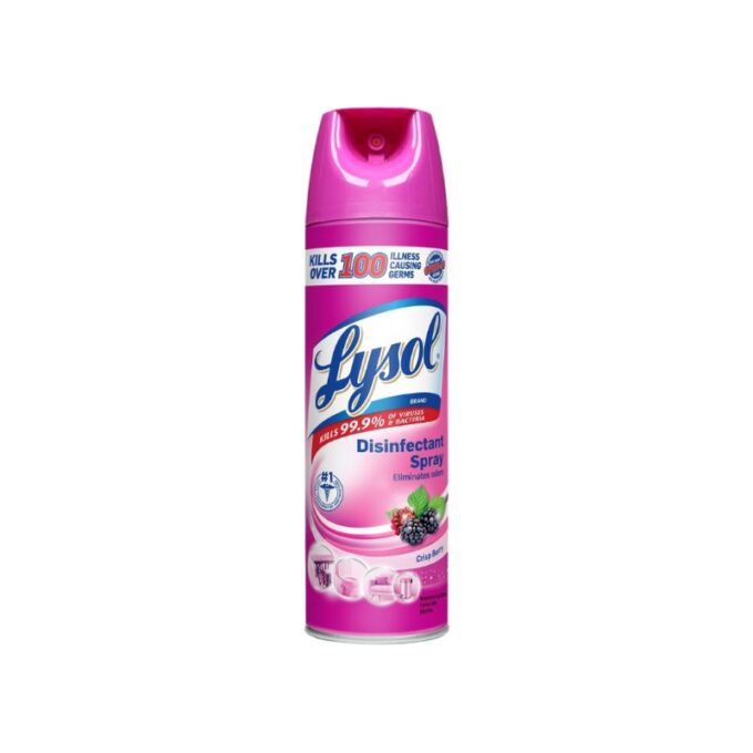 Lysol Disinfectant Spray Crisp Berry 340 grams | HOSPECO