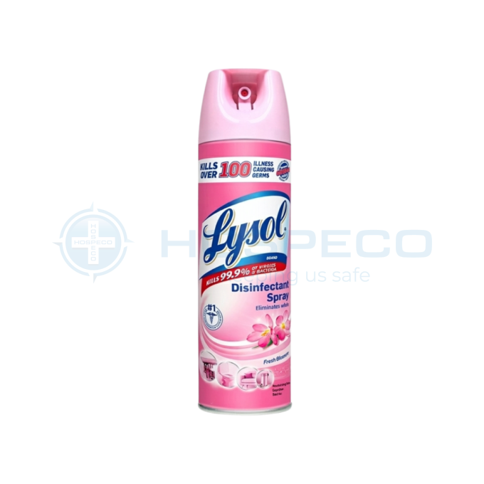 Lysol Disinfectant Spray Fresh Blossoms 340 grams | HOSPECO
