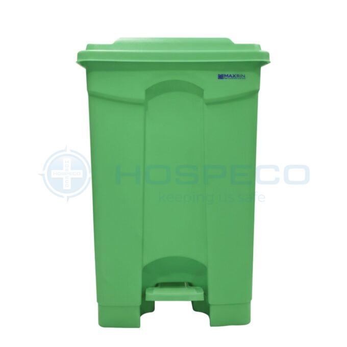 MaxBin 45L Heavy Duty Colored Trash Bin Green
