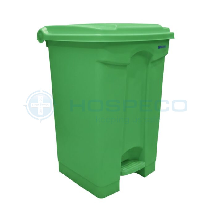 MaxBin 45L Heavy Duty Colored Trash Bin Green