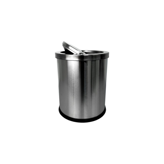 MaxBin 6L Stainless Steel Swing Cover Trash Bin