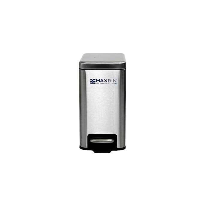 Maxbin 6L Rectangular Soft Close Step Bin