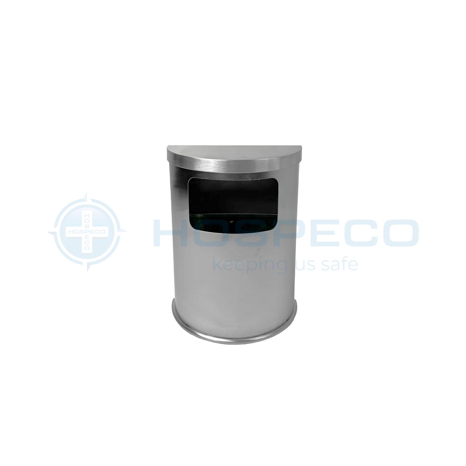 6L SS Semicircular Trashbin_Front