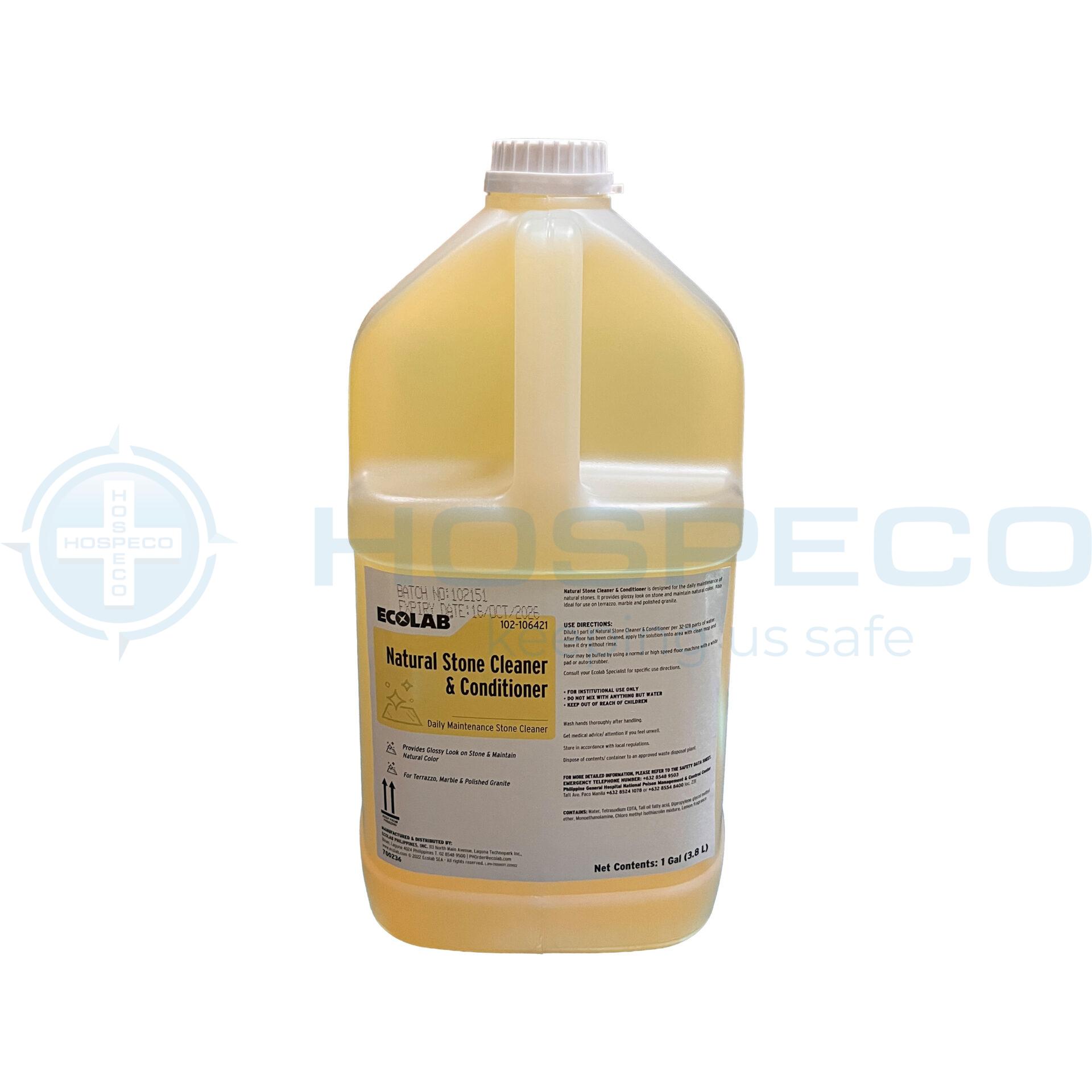 ECOLAB Natural Stone Cleaner and Conditoner - 1