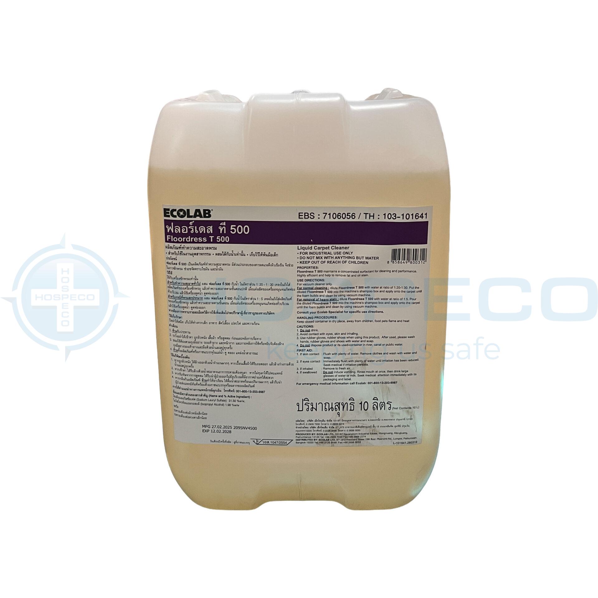 Ecolab Floordress T500 10 Liters - 1