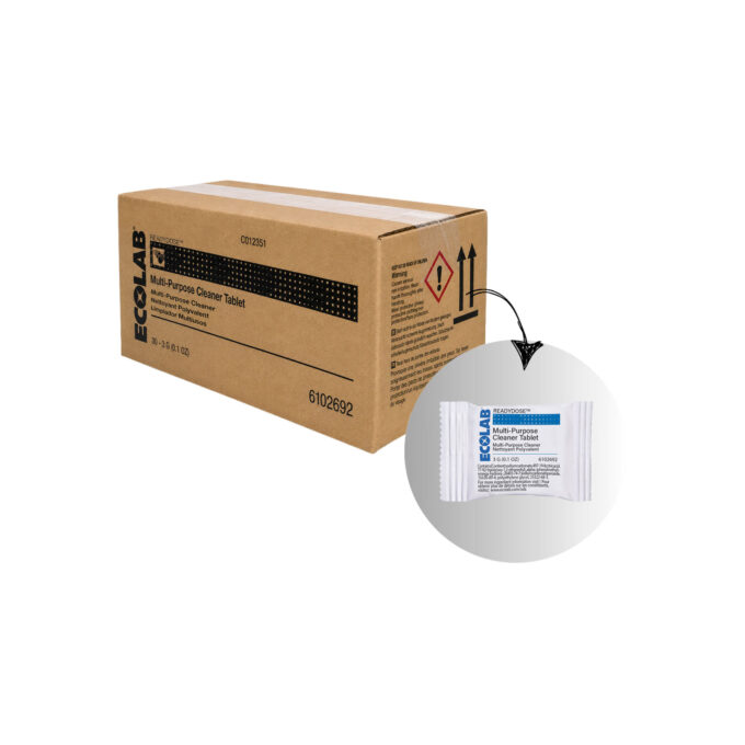 Ecolab ReadyDose Multi-Purpose Cleaner 3g – 30 tablets | HOSPECO