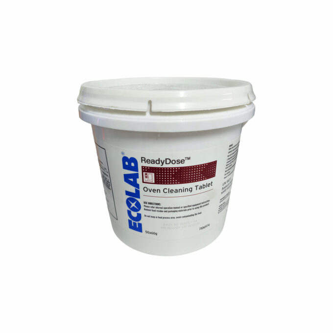 Ecolab ReadyDose Oven Cleaning Table 60g – 50 tablets | Hospeco