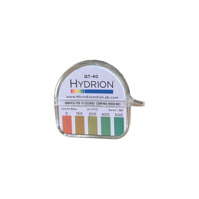 Ecolab Sanitizer Test Strip