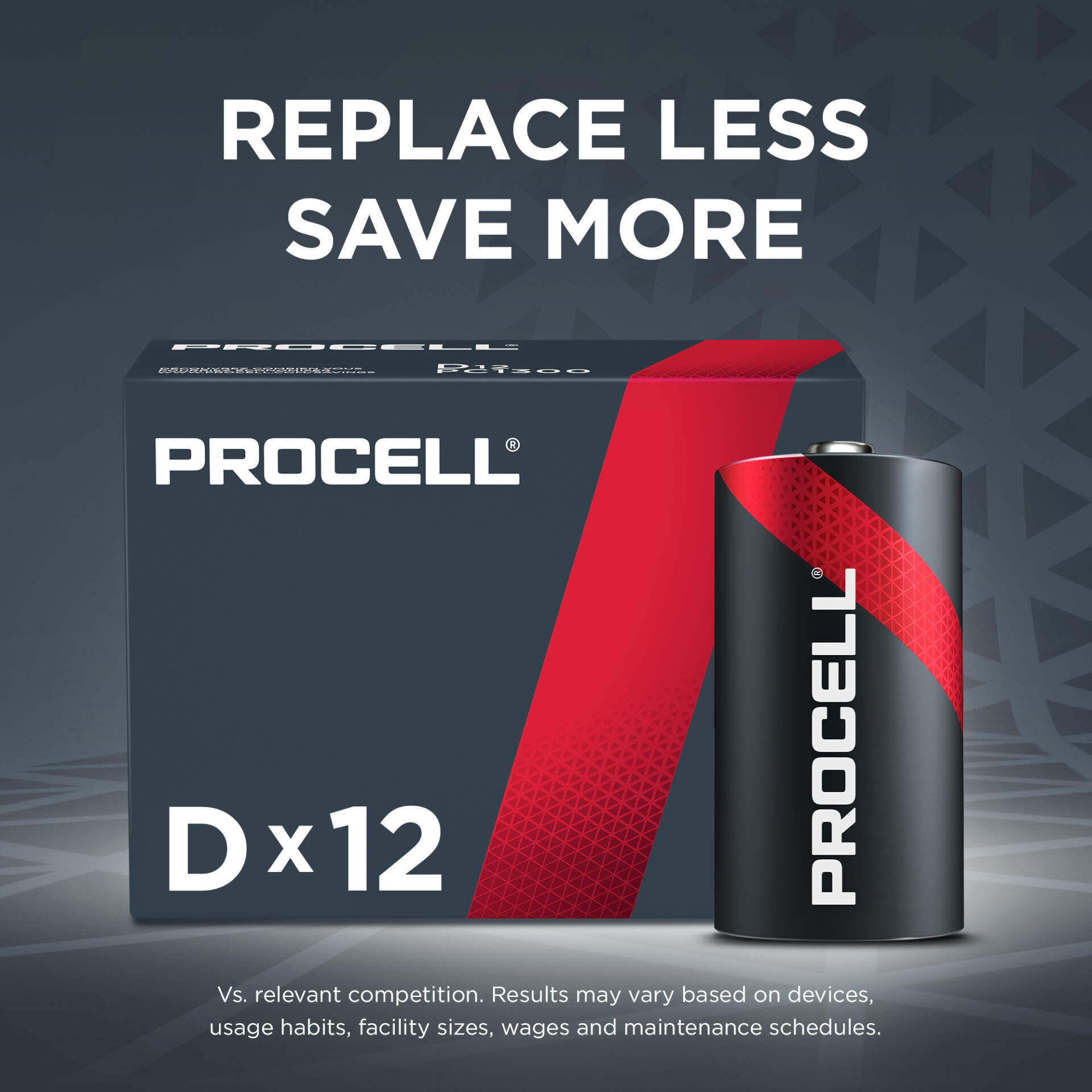 Procell Alkaline D 1.5V - 1