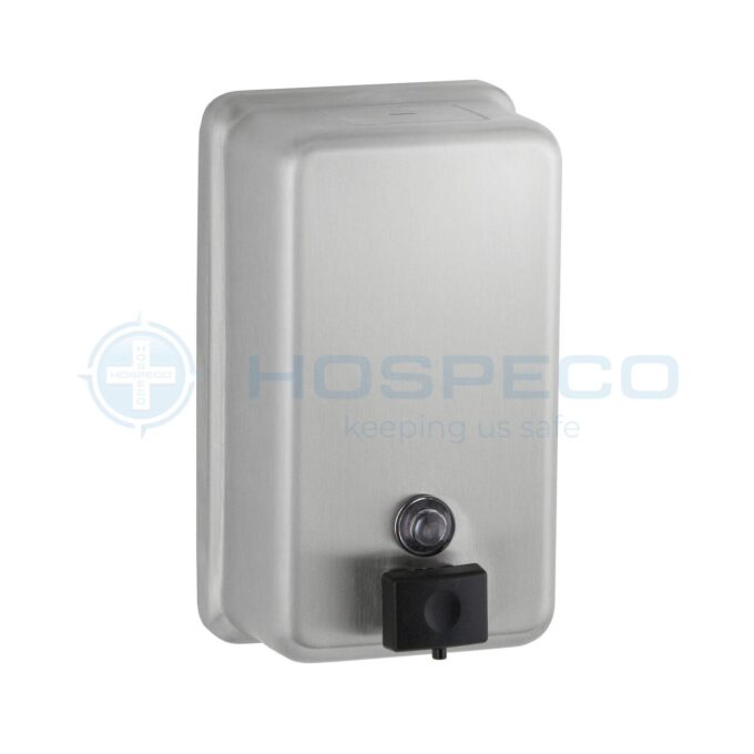Stainless Steel Manual Liquid Soap Dispenser 800 ml (Vertical)