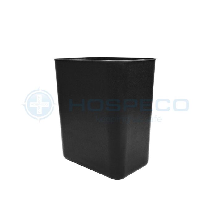 MaxBin 8L Fire-Retardant Trash Bin Black