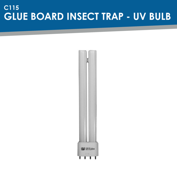 C115 Glue Board Fly Insect Light Trap – UV Bulb