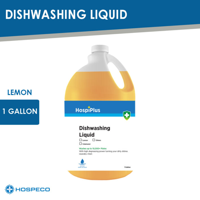 HospiPlus Dishwashing Liquid Lemon Gallon