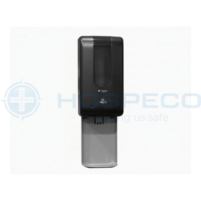 Euromax Automatic Liquid Soap Dispenser 1200 ml with Drip Tray Black