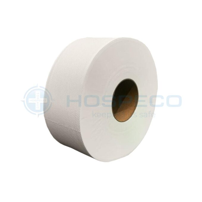 Extra Premium Jumbo Roll Tissue, 12 Rolls, 200 meters, Virgin Pulp