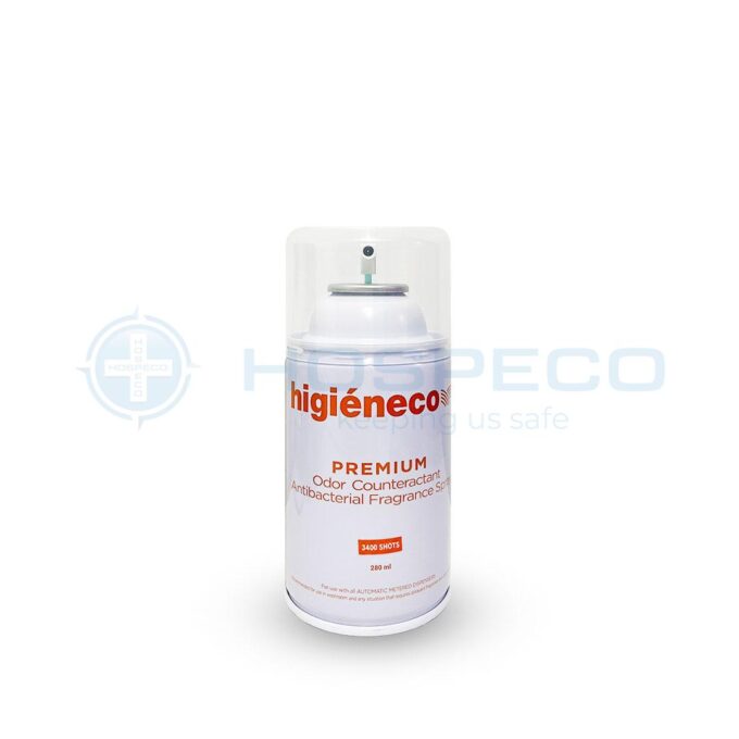 Higieneco Premium Odor Counteractant Antibacterial Fragrance Spray Apple Quake 300 ml