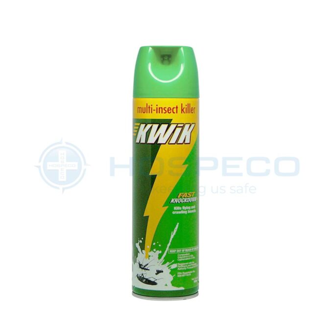 Kwik Multi-Insect Killer Kerosene-Based (Green) 500 ml | HOSPECO