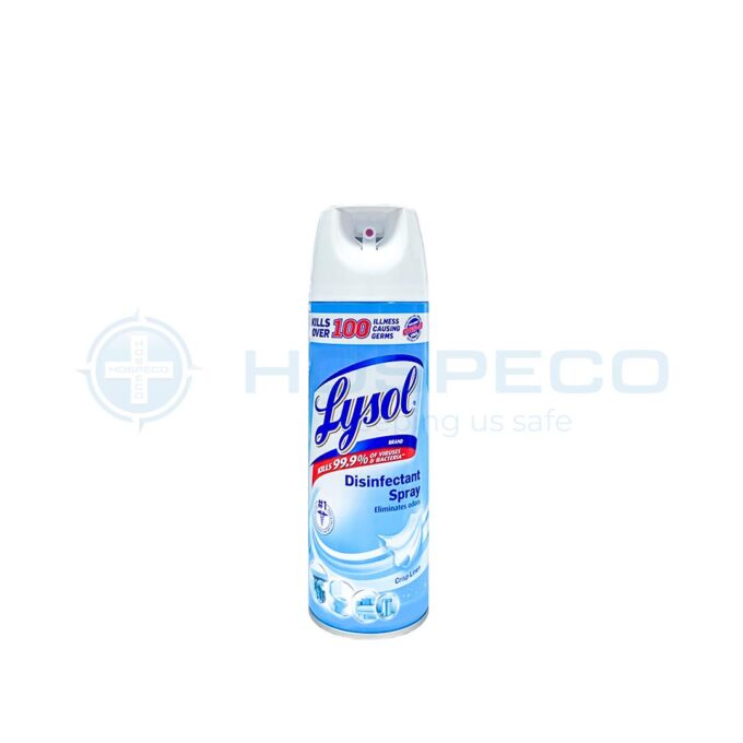 Lysol Disinfectant Spray Crisp Linen 340 grams | HOSPECO