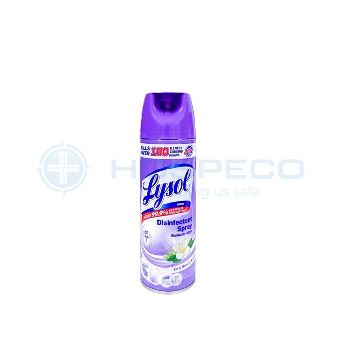 Lysol Disinfectant Spray Early Morning Breeze 340 grams | HOSPECO