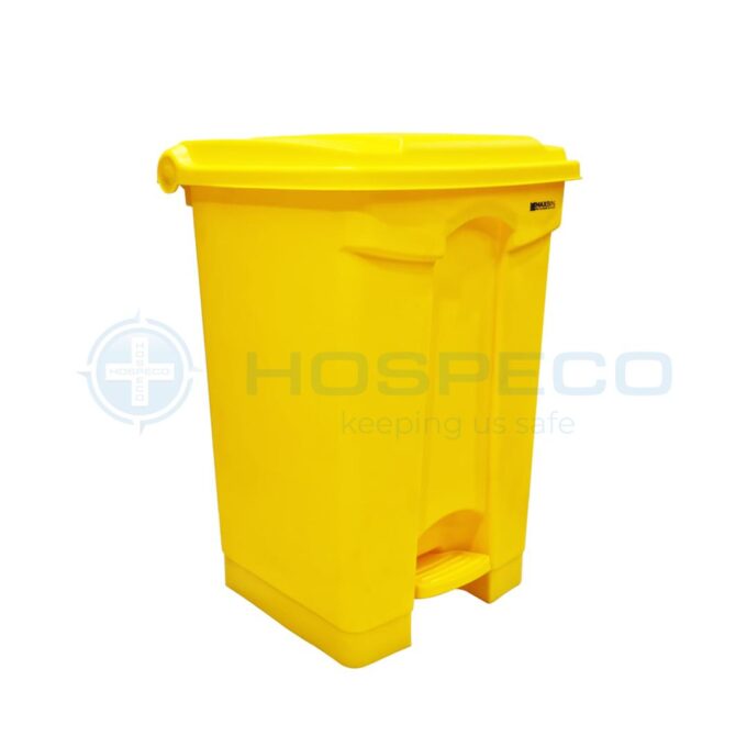 MaxBin 45L Heavy Duty Colored Trash Bin Yellow