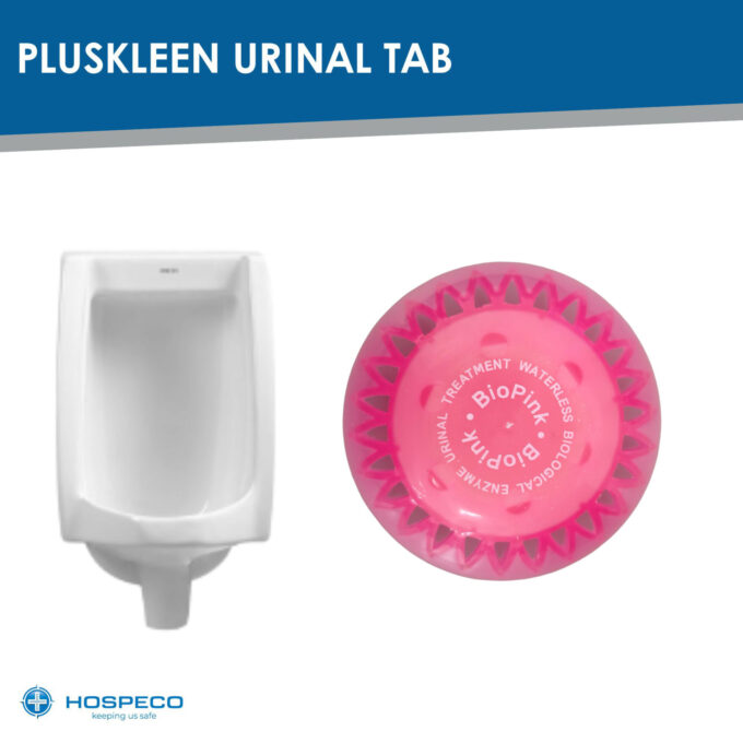 PlusKleen Biological Enzyme Urinal Tab Pink