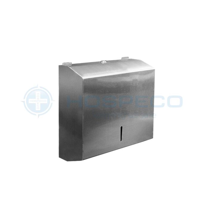 Stainless Steel Interfolded Tissue Dispenser Half Fold