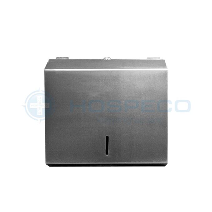 Stainless Steel Interfolded Tissue Dispenser Half Fold