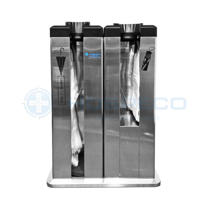 Dual Wet Umbrella Wrapper Dispenser